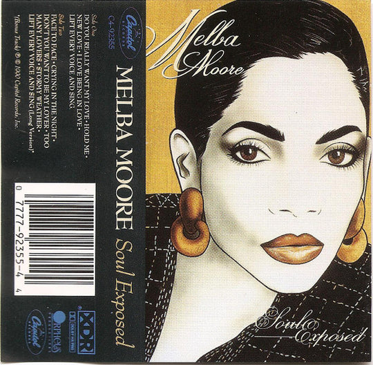 Melba Moore "Soul Exposed"-Cassette Tapes-UnDigable Digs
