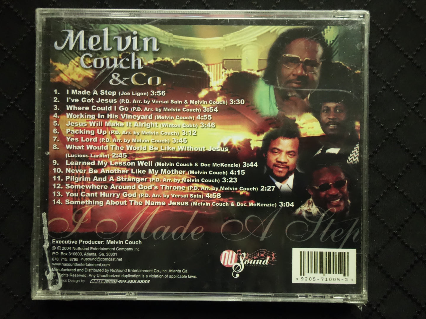 Melvin Couch & Company "I Made a Step" (CD)-CDs-UnDigable Digs