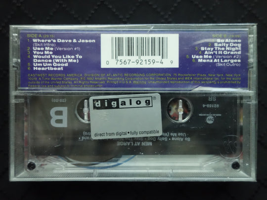 Men At Large "Men At Large"-Cassette Tapes-UnDigable Digs