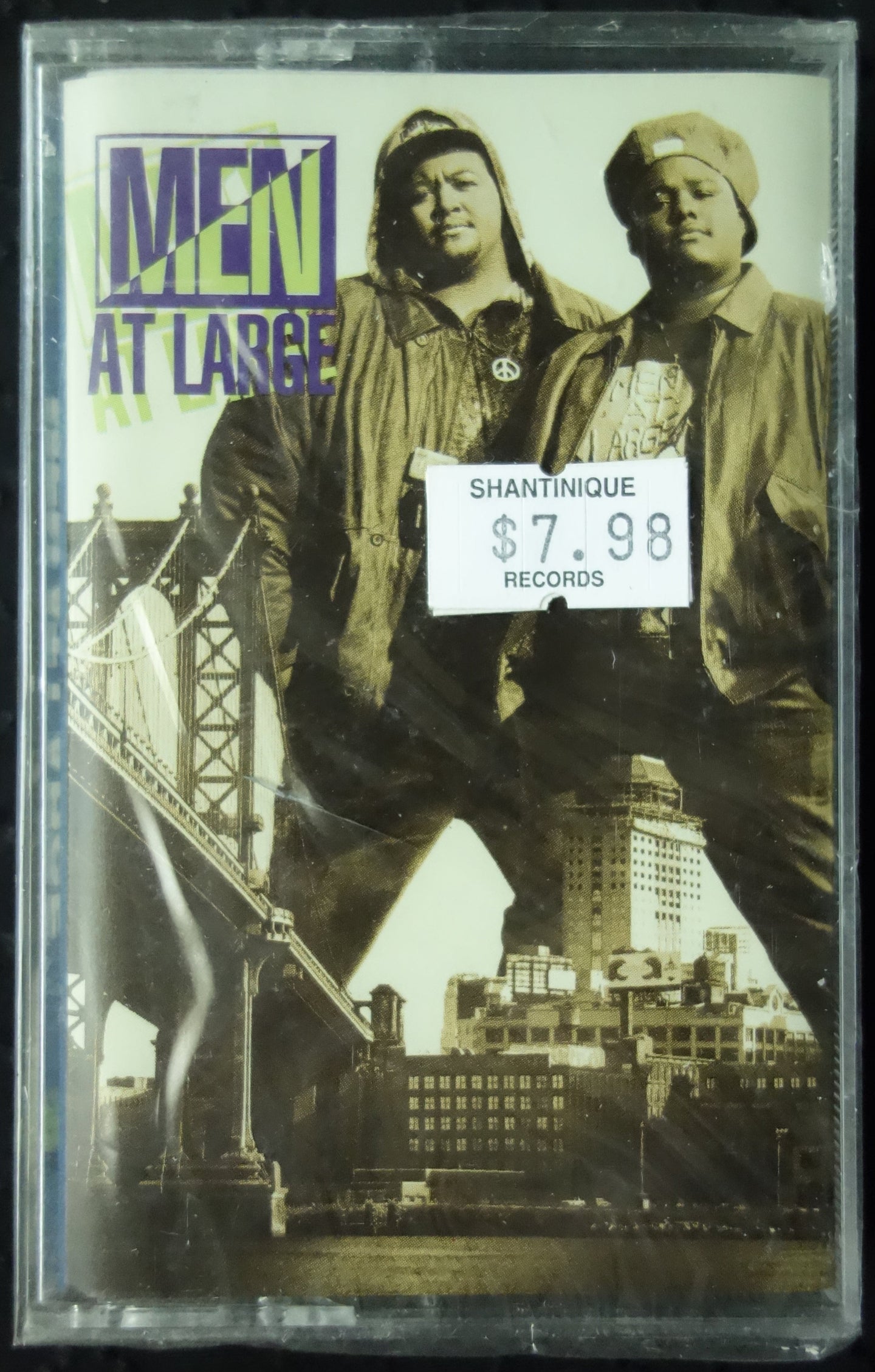 Men At Large "Men At Large"-Cassette Tapes-UnDigable Digs