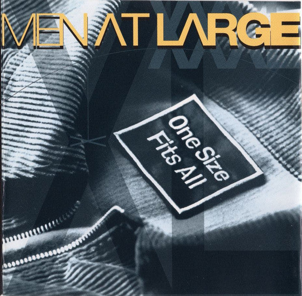 Men At Large "One Size Fits All" (CD)-CDs-UnDigable Digs