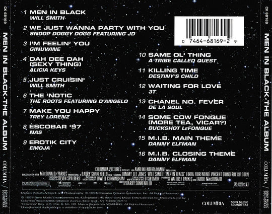 Men In Black (The Album) (CD)-CDs-UnDigable Digs