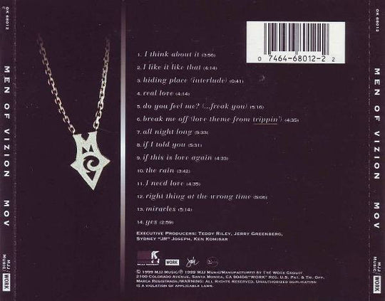 Men Of Vision "MOV" (CD)-CDs-UnDigable Digs