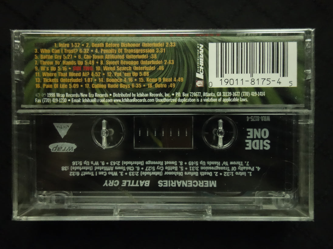 Mercenarie "Battle Cry"-Cassette Tapes-UnDigable Digs