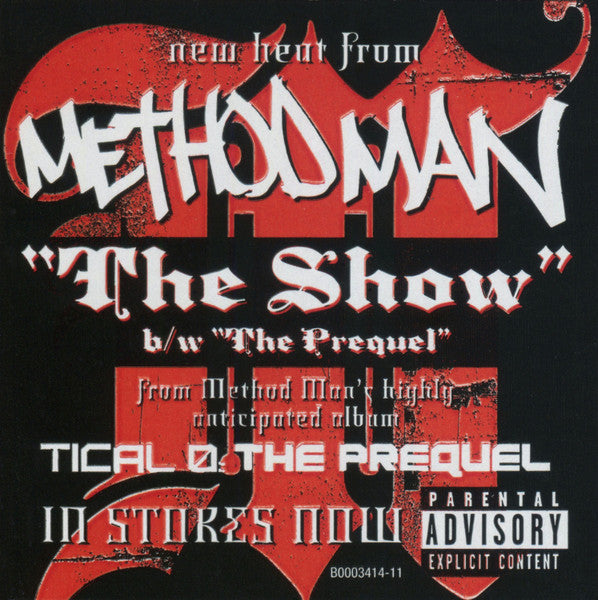 Method Man "The Show / The Prequel" (12" Single)-Vinyl Records-UnDigable Digs