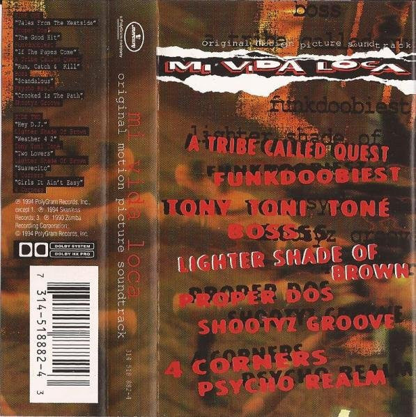Mi Vida Loca (Original Motion Picture Soundtrack)-Cassette Tapes-UnDigable Digs