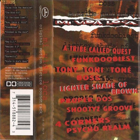 Mi Vida Loca (Original Motion Picture Soundtrack)-Cassette Tapes-UnDigable Digs