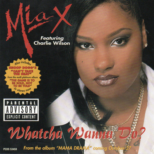 Mia X "Whatcha Wanna Do" (CD Single)-CDs-UnDigable Digs