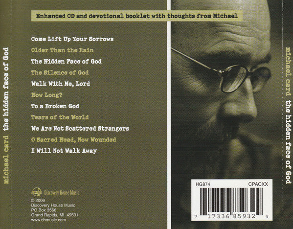 Michael Card "The Hidden Face of God" (CD)-CDs-UnDigable Digs