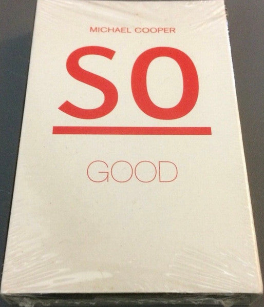Michael Cooper "So Good" (Single)-Cassette Tapes-UnDigable Digs