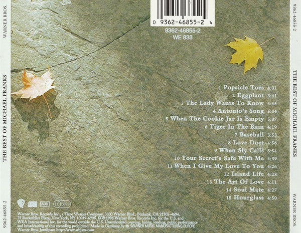 Michael Franks "The Best Of Michael Franks: A Backward Glance" (CD)-CDs-UnDigable Digs