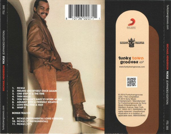 Michael Henderson "Fickle" (CD)-CDs-UnDigable Digs