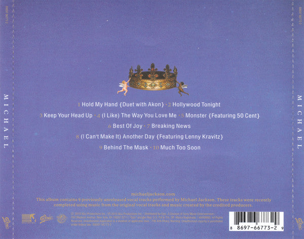Michael Jackson "Michael" (CD)-CDs-UnDigable Digs