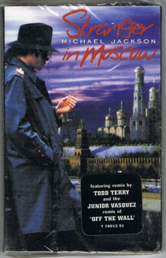 Michael Jackson "Stranger In Moscow" (Single)-Cassette Tapes-UnDigable Digs