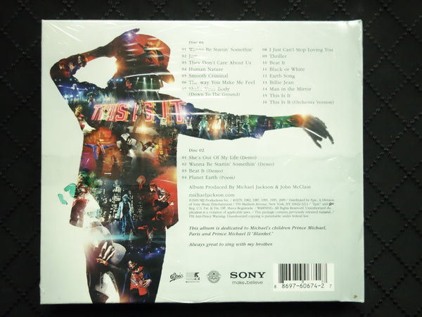 Michael Jackson "This Is It" (2xCD)-CDs-UnDigable Digs