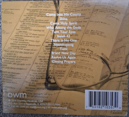 Michael Thompson & Oneway "Shine" (CD)-CDs-UnDigable Digs
