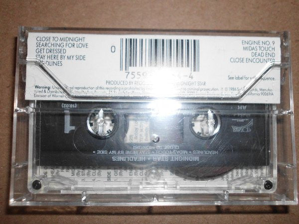 Midnight Star "Headlines"-Cassette Tapes-UnDigable Digs