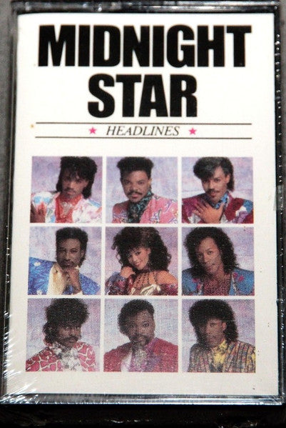 Midnight Star "Headlines"-Cassette Tapes-UnDigable Digs