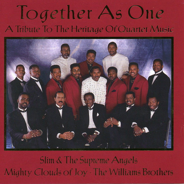 Mighty Clouds Of Joy, Slim & The Supreme Angels, The Williams Brothers "Together As One: A Tribute To The Heritage Of Quartet Music"-Cassette Tapes-UnDigable Digs
