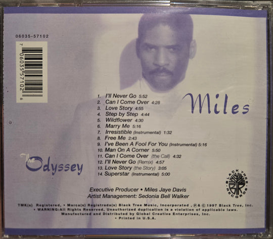 Miles "The Odyssey" (CD)-CDs-UnDigable Digs