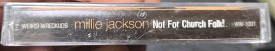 Millie Jackson "Not For Church Folk!"-Cassette Tapes-UnDigable Digs