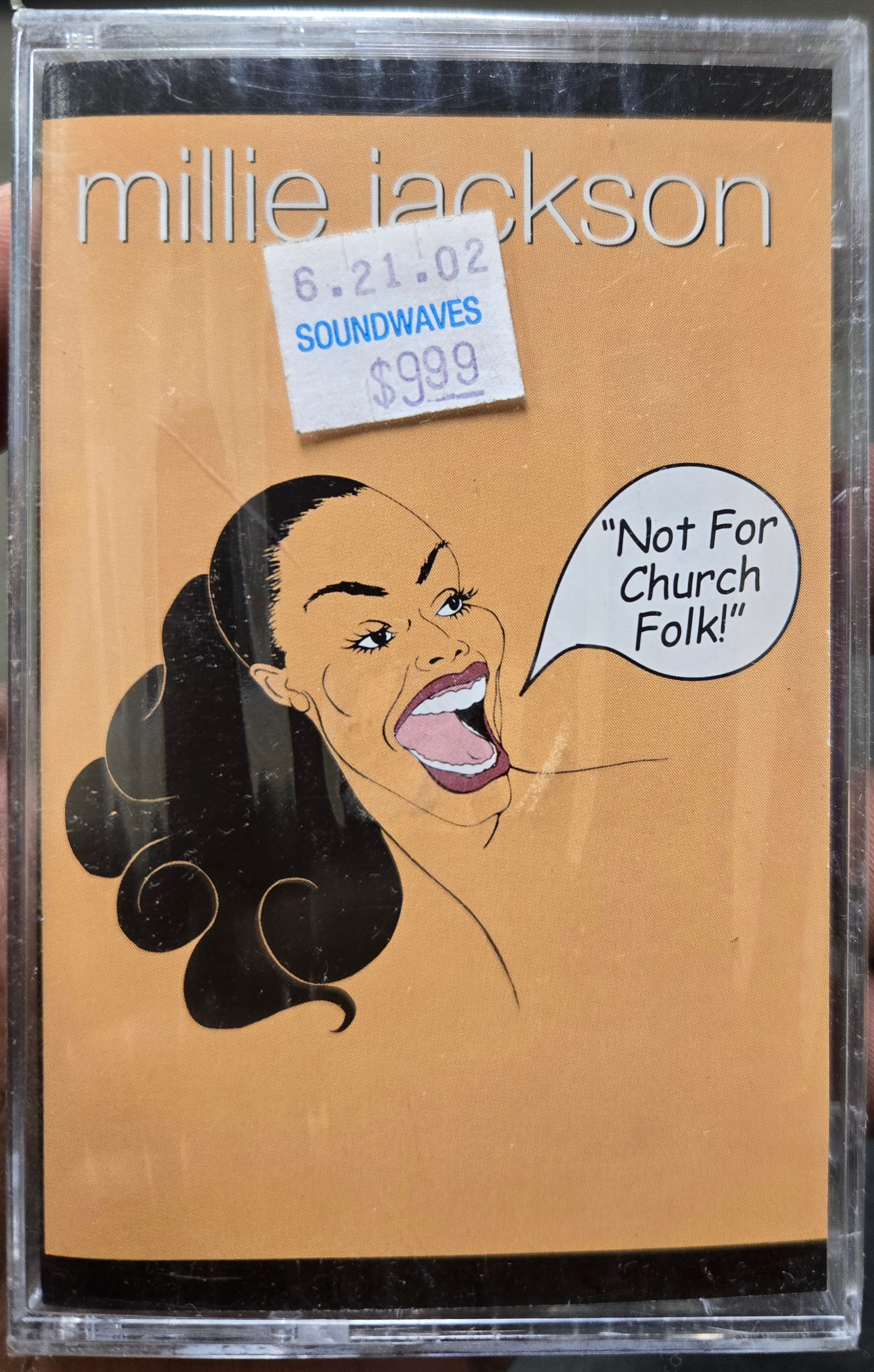 Millie Jackson "Not For Church Folk!"-Cassette Tapes-UnDigable Digs