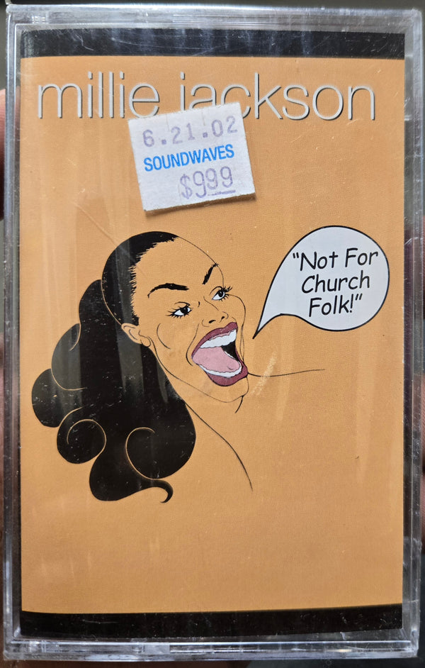 Millie Jackson "Not For Church Folk!"-Cassette Tapes-UnDigable Digs