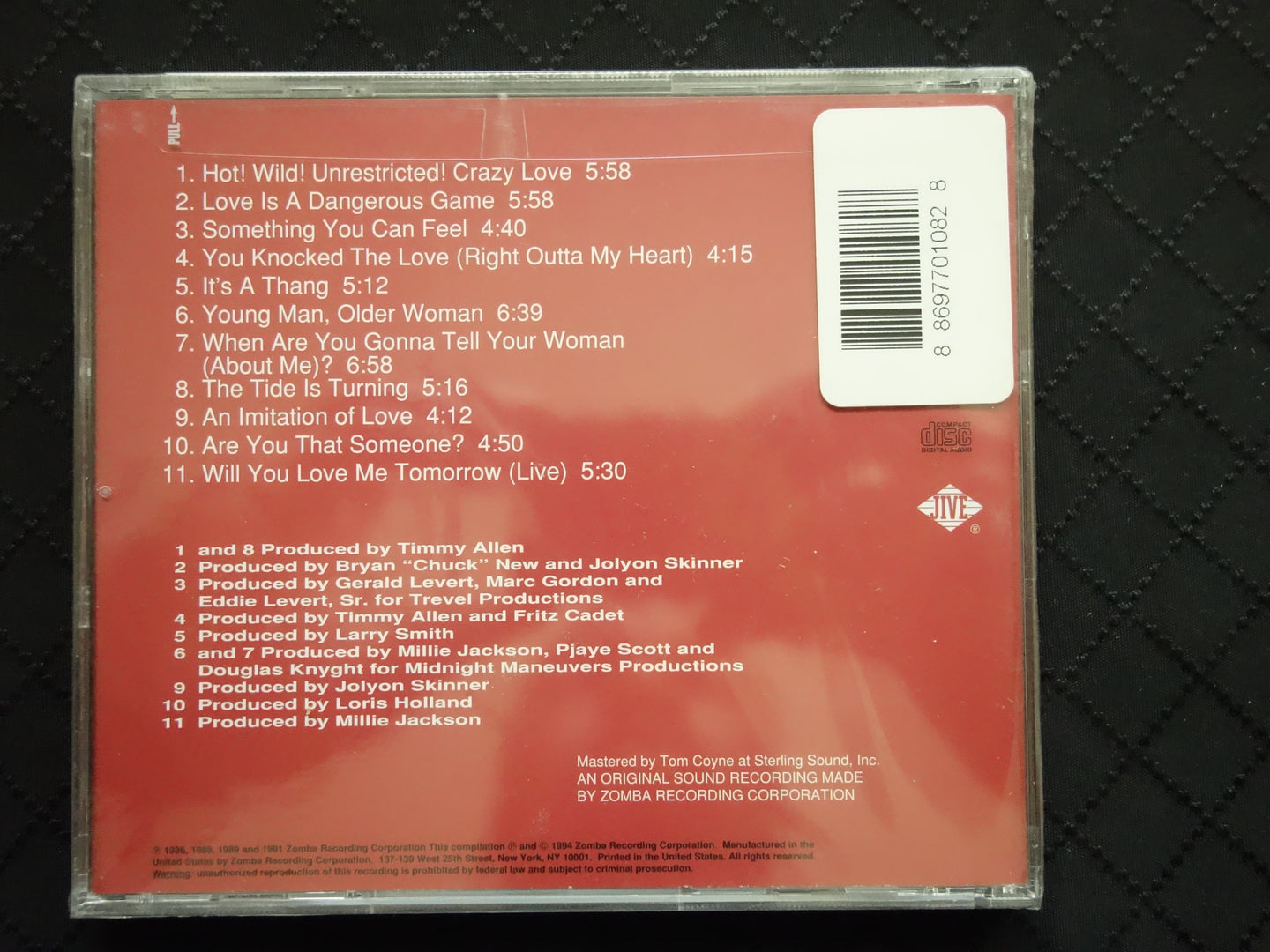 Millie Jackson "The Very Best Of Millie Jackson" (CD)-CDs-UnDigable Digs