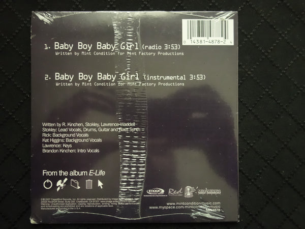 Mint Condition "Baby Boy Baby Girl" (CD Single)-CDs-UnDigable Digs