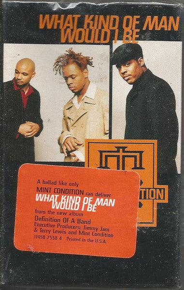 Mint Condition "What Kind Of Man Would I Be" (Single)-Cassette Tapes-UnDigable Digs