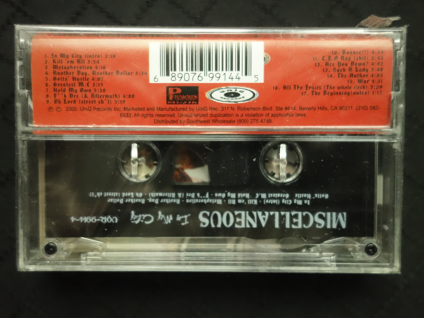 Misc? "In My City"-Cassette Tapes-UnDigable Digs