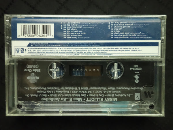Missy Elliott "Miss E...So Addictive"-Cassette Tapes-UnDigable Digs