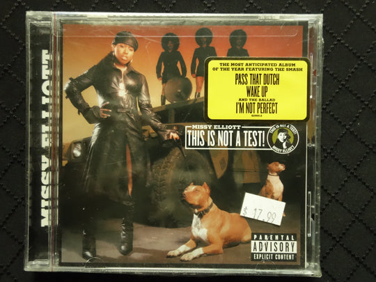 Missy Elliott "This Is Not A Test!" (CD)-CDs-UnDigable Digs