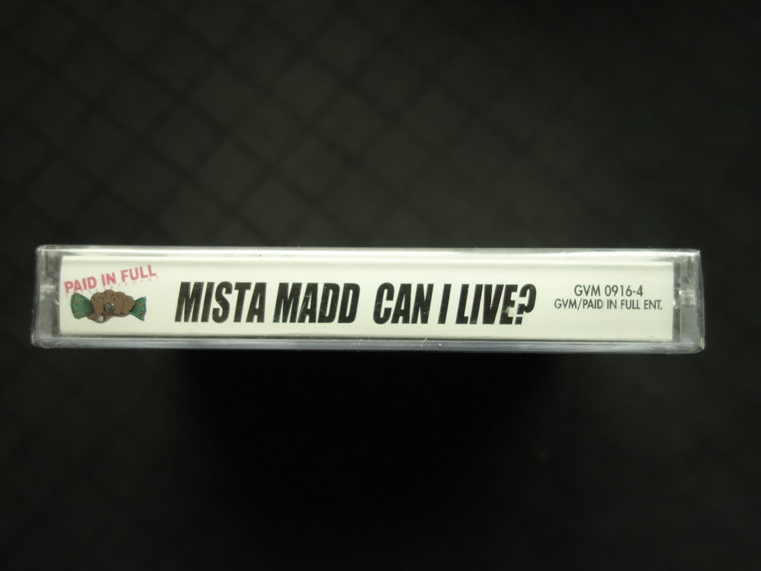 Mista Madd "Can I Live?"-Cassette Tapes-UnDigable Digs