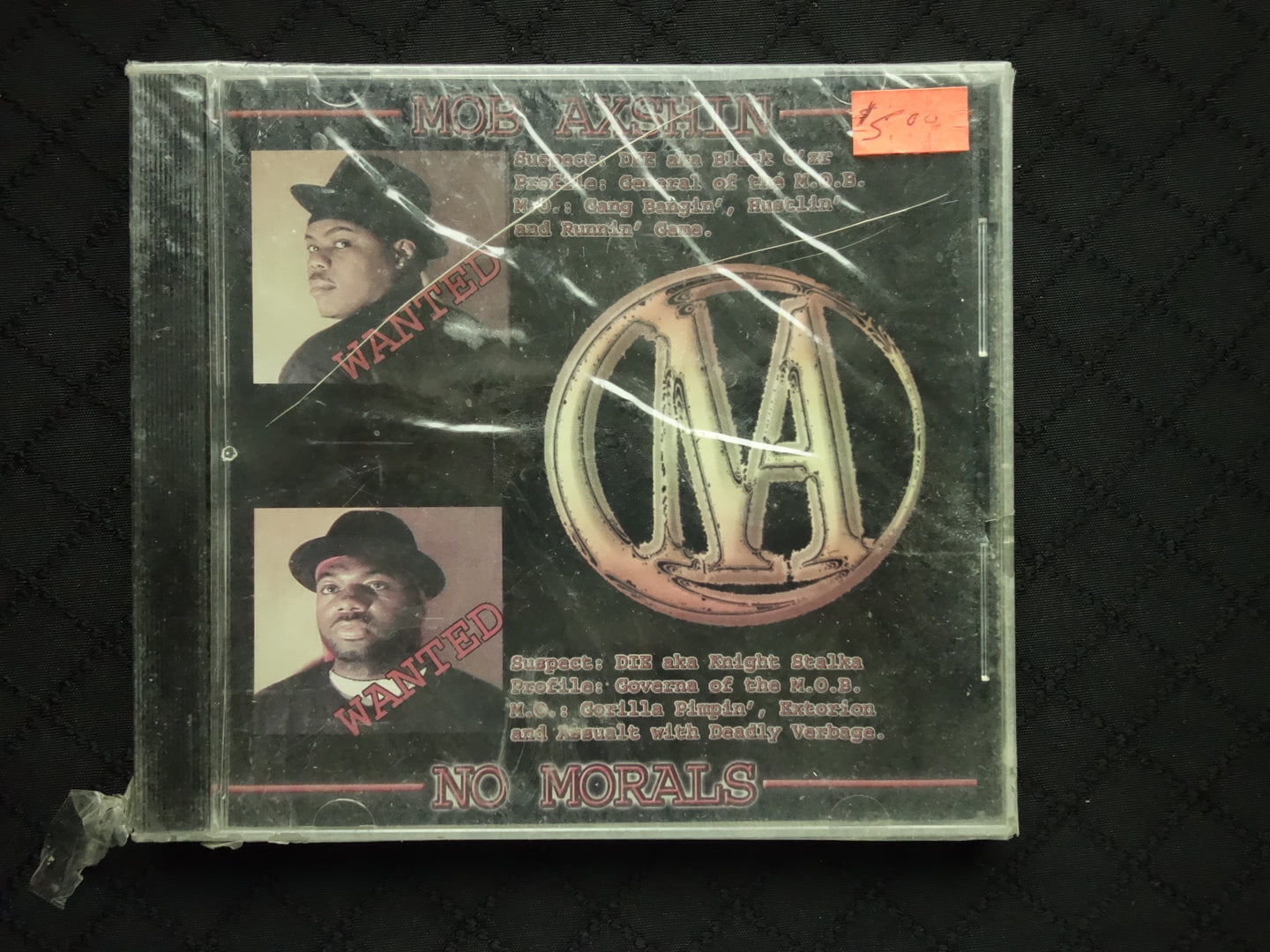 Mob Axshin "No Morals" (CD)-CDs-UnDigable Digs