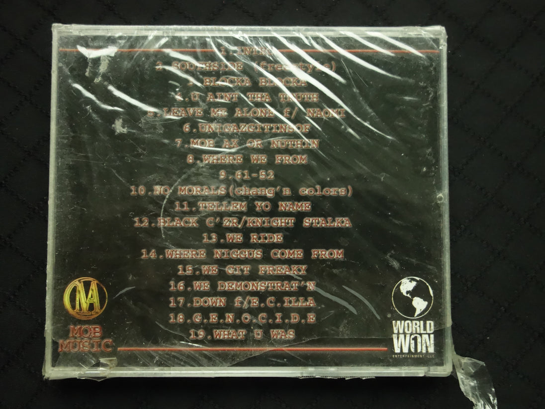 Mob Axshin "No Morals" (CD)-CDs-UnDigable Digs