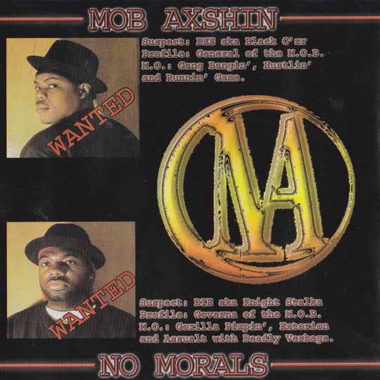 Mob Axshin "No Morals" (CD)-CDs-UnDigable Digs