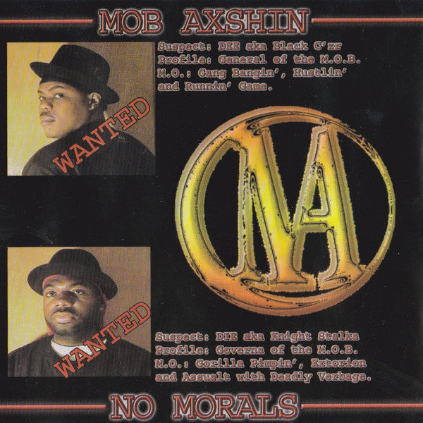 Mob Axshin "No Morals" (CD)-CDs-UnDigable Digs