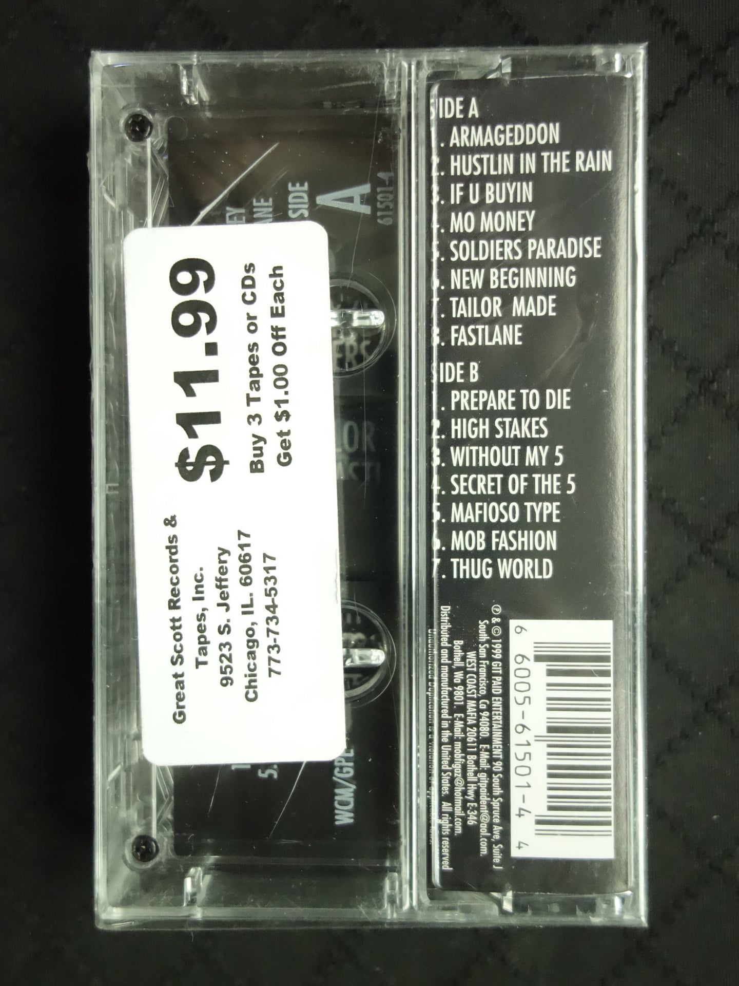 Mob Figaz "C-Bo's Mob Figaz"-Cassette Tapes-UnDigable Digs