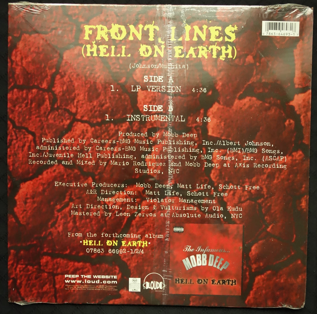 Mobb Deep "Front Lines (Hell On Earth)" (12" Single)-Vinyl Records-UnDigable Digs