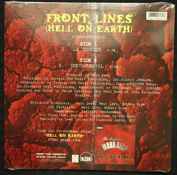 Mobb Deep "Front Lines (Hell On Earth)" (12" Single)-Vinyl Records-UnDigable Digs