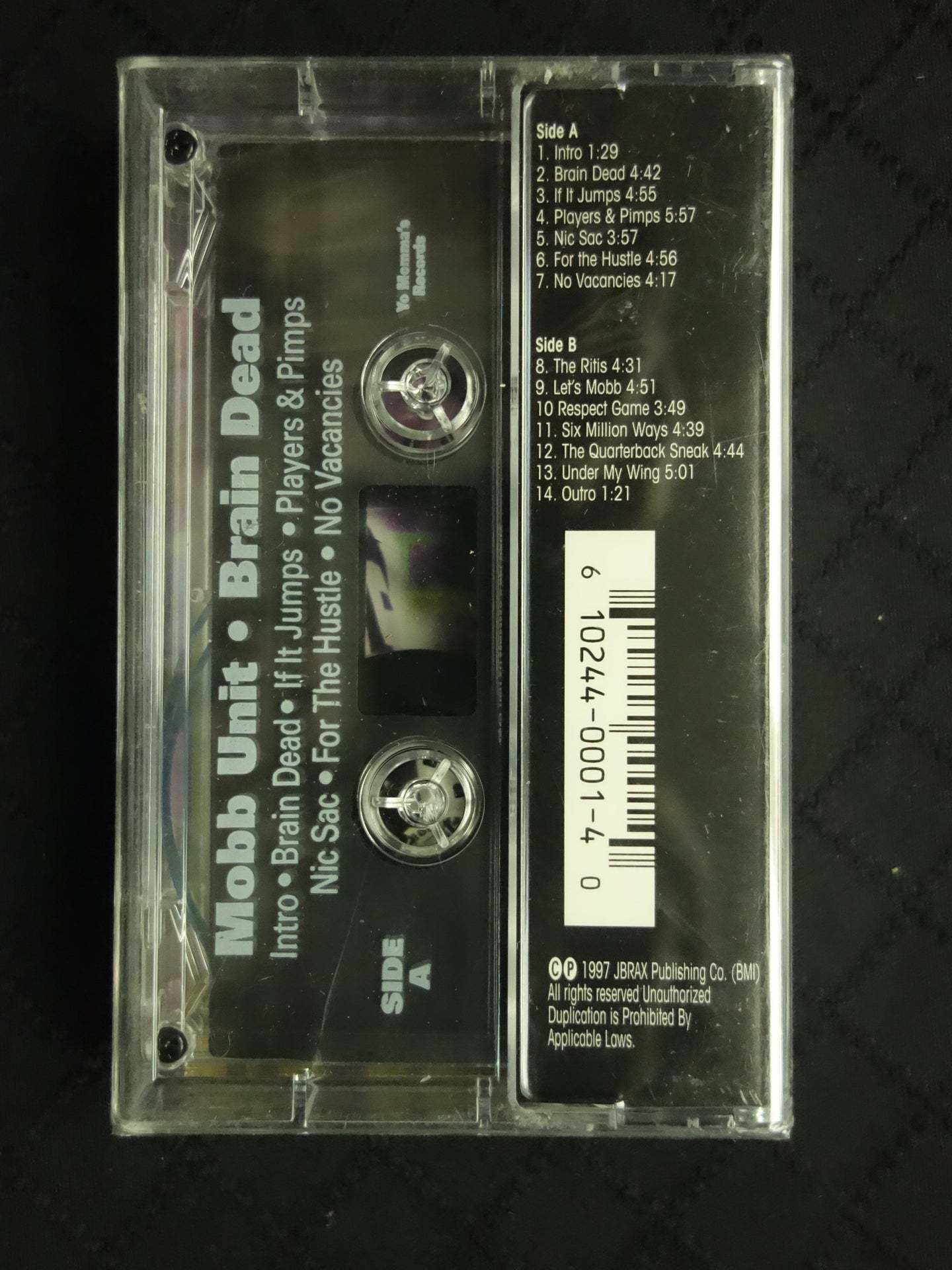 Mobb Unit "Brain Dead"-Cassette Tapes-UnDigable Digs