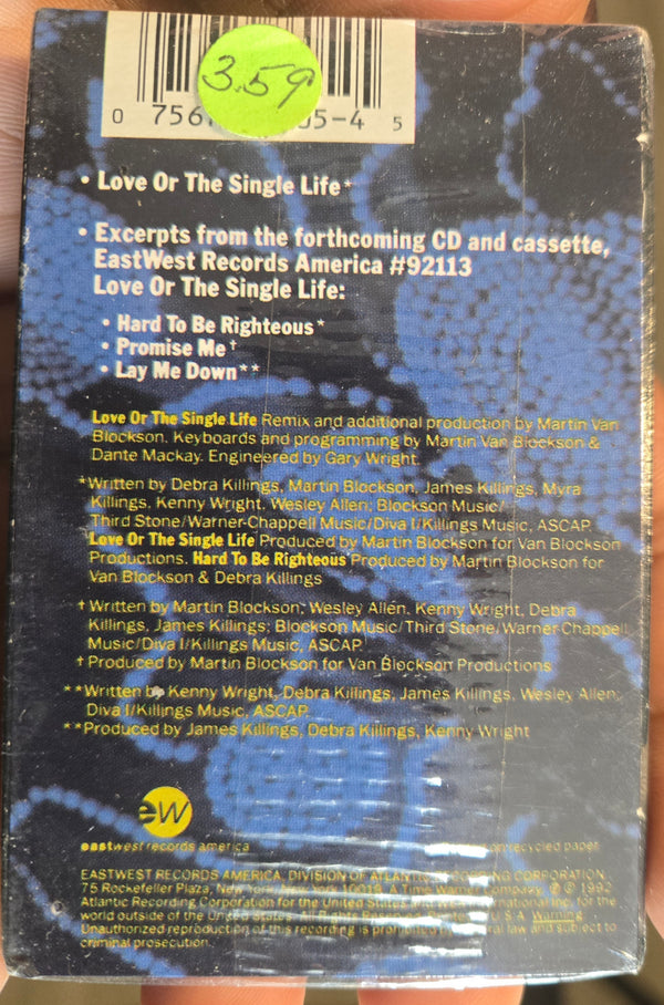 Modest Fōk "Love Or The Single Life" (Single)-Cassette Tapes-UnDigable Digs