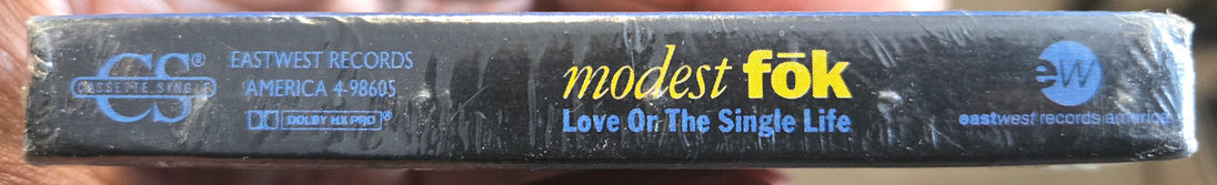 Modest Fōk "Love Or The Single Life" (Single)-Cassette Tapes-UnDigable Digs