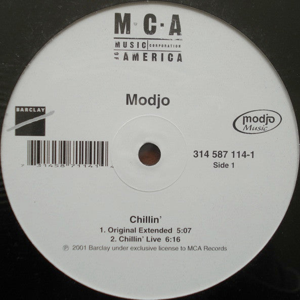 Modjo "Chillin'" (12" Single)-Vinyl Records-UnDigable Digs