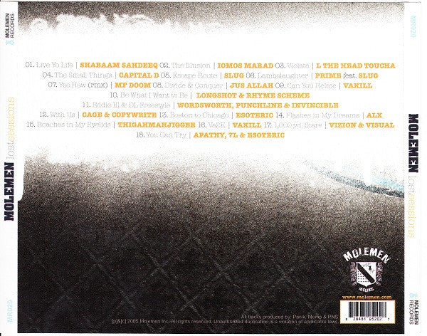 Molemen: Lost Sessions (CD)-CDs-UnDigable Digs