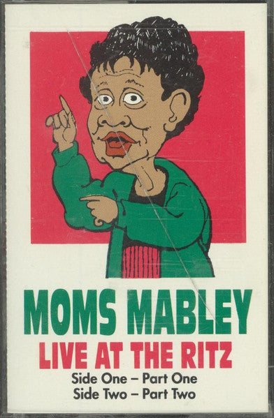 Moms Mabley "Live At The Ritz"-Cassette Tapes-UnDigable Digs