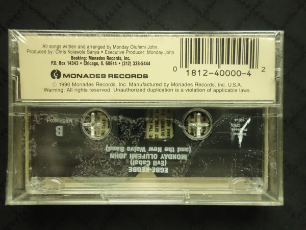 Monday John And The New Waive Band "Egbe-Kegbe (Evil Cabal)"-Cassette Tapes-UnDigable Digs