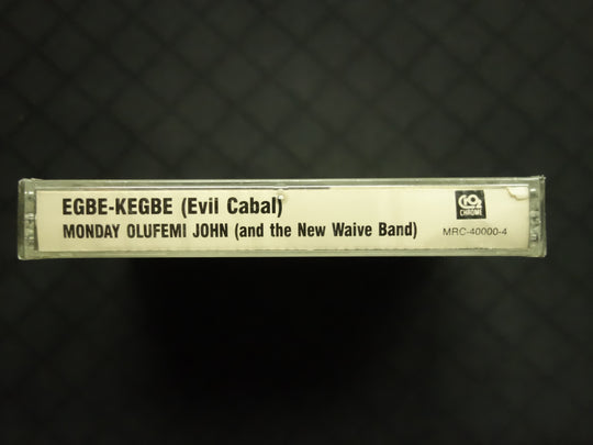 Monday John And The New Waive Band "Egbe-Kegbe (Evil Cabal)"-Cassette Tapes-UnDigable Digs