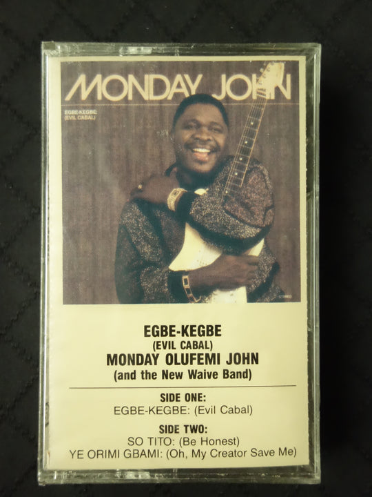 Monday John And The New Waive Band "Egbe-Kegbe (Evil Cabal)"-Cassette Tapes-UnDigable Digs